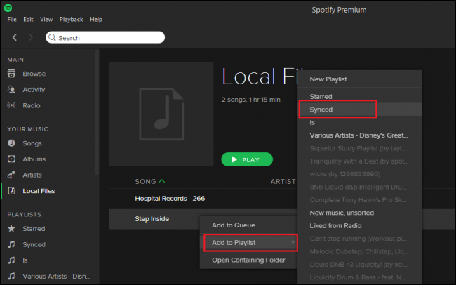Spotify Download Local Files On Phone